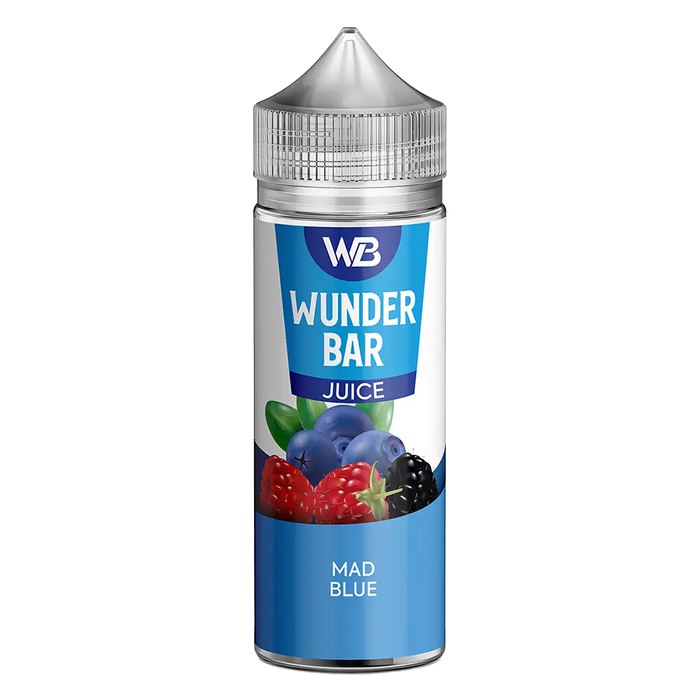 Wunder Bar Mad Blue 100ml Shortfill E-Liquid