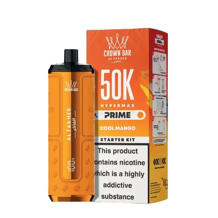 Cool Mango Al Fakher Hypermax Prime 50K Prefilled Pod Kit