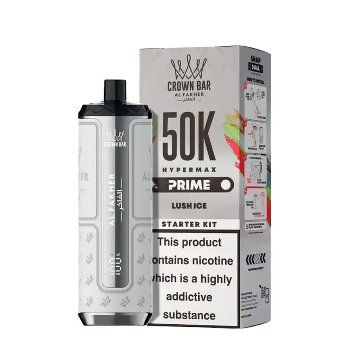 Lush Ice Al Fakher Hypermax Prime 50K Prefilled Pod Kit
