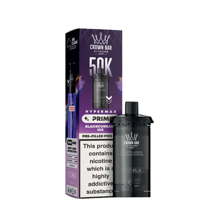 Blackcurrent Ice Al Fakher 50K Hypermax Prime Refill Pods