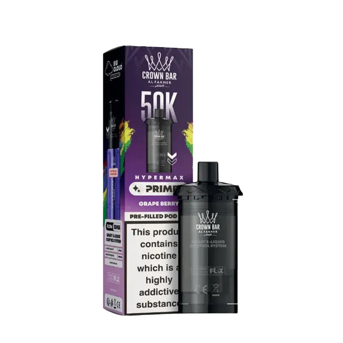 Grape Berry Al Fakher 50K Hypermax Prime Refill Pods