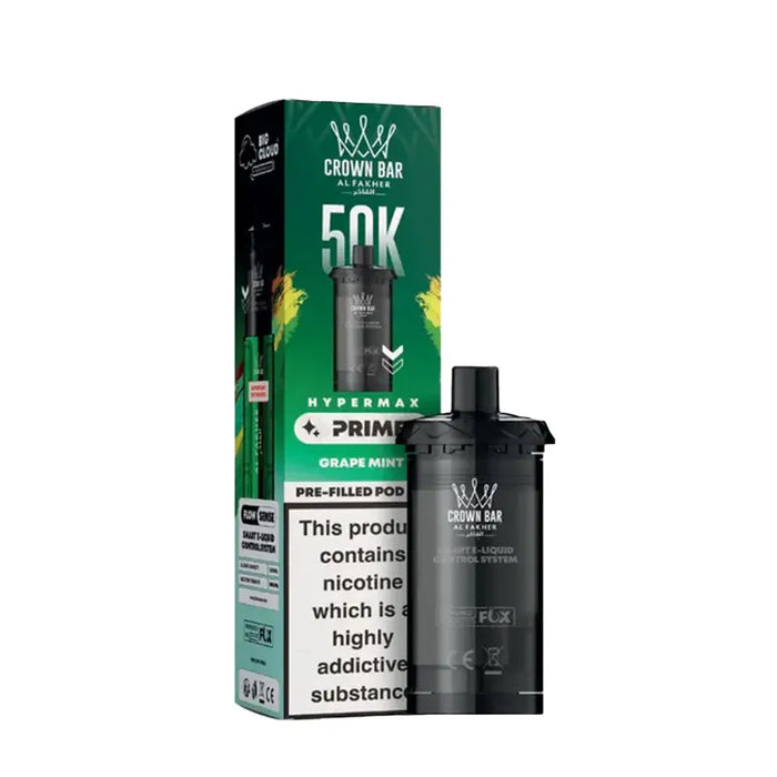 Grape Mint Al Fakher 50K Hypermax Prime Refill Pods