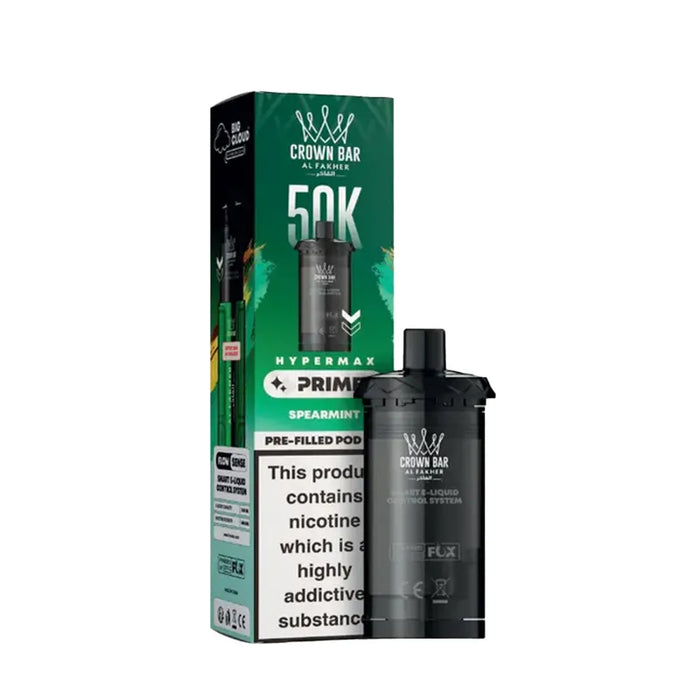 Spear Mint Al Fakher 50K Hypermax Prime Refill Pods