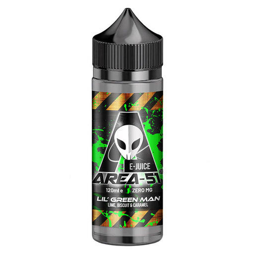 Area 51 Lil Green Man 100ml Vape Juice