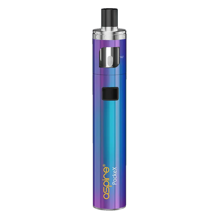 Aspire PockeX Refillable Vape Starter Kit Rainbow