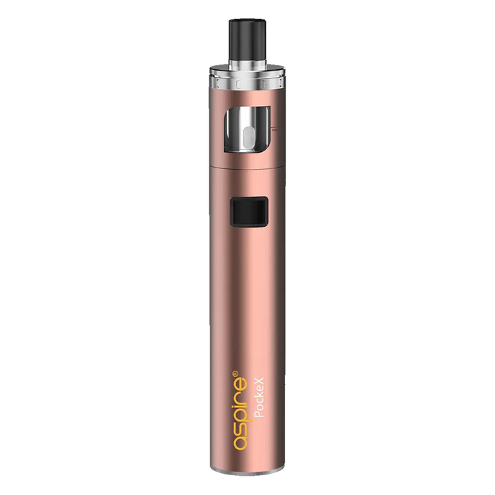 Aspire PockeX Refillable Vape Starter Kit Rose Gold