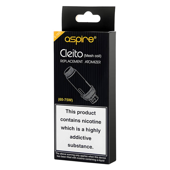 Aspire Cleito Mesh Coil Replacement Atomizer 0.15 ohm 5pcs
