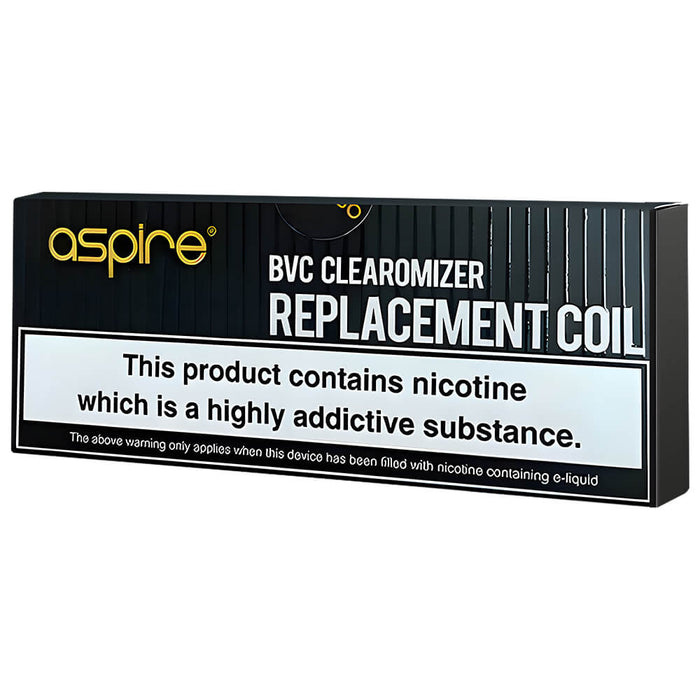 Aspire Bvc Coils1.8 Ohms, Pack of 5