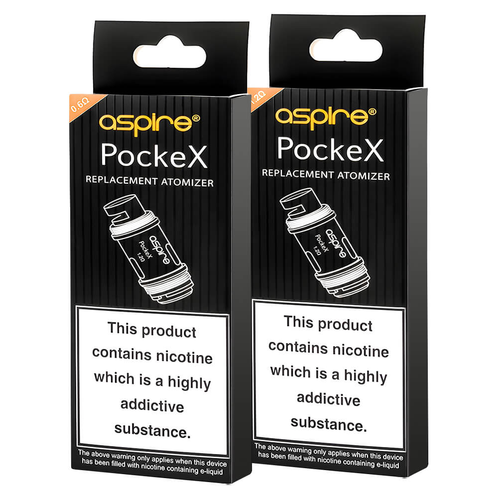 Aspire PockeX Coils, Pack of 5 just 8.99! Aspire PockeX Coils, Pack of 5 just 8.99!