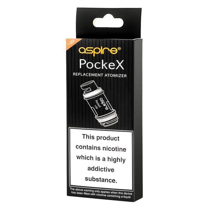 Aspire PockeX Coils, Pack of 5 just 8.99! Aspire PockeX Coils, Pack of 5 just 8.99!