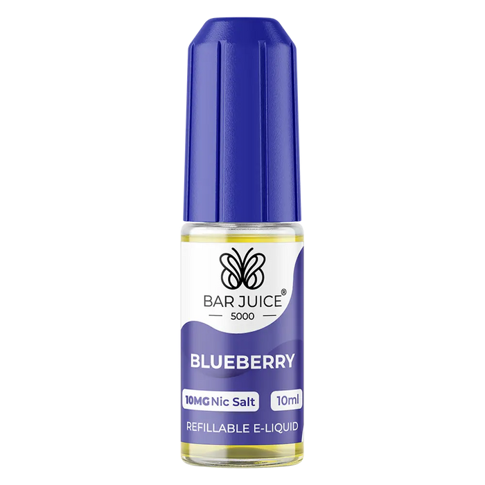 Bar Juice 5000 Blueberry Nic Salt 10ml | 10 for 16 Vape Deal Bar Juice 5000 Blueberry Nic Salt 10ml | 10 for 16 Vape Deal