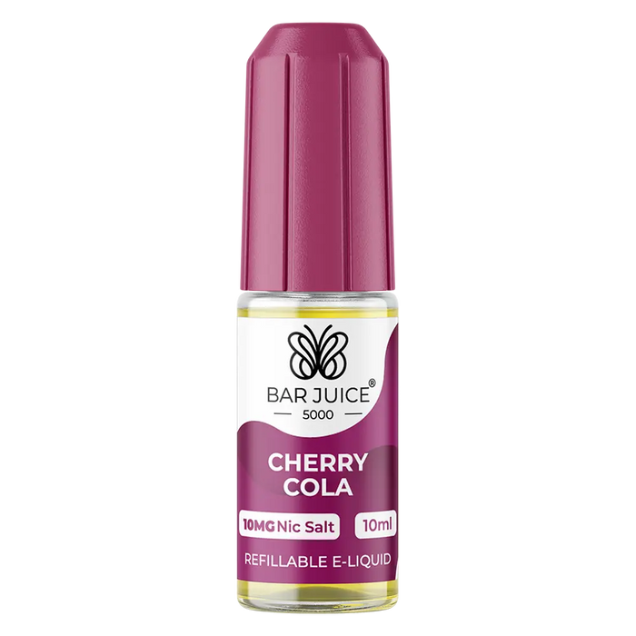 Bar Juice 5000 Cherry Cola Nic Salt 10ml | 10 for 16 Vape Deal Bar Juice 5000 Cherry Cola Nic Salt 10ml | 10 for 16 Vape Deal