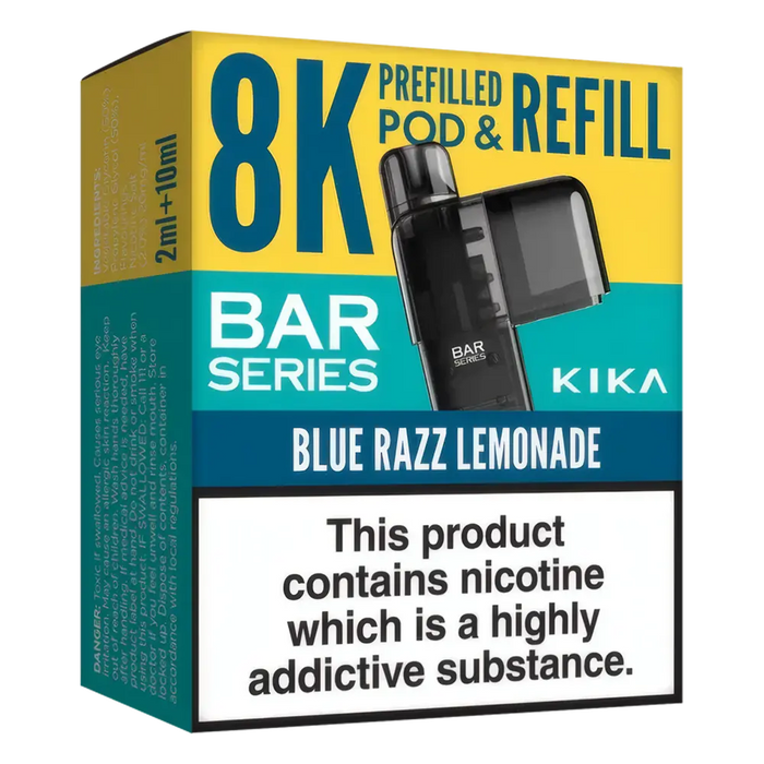 Bar Series Kika 8K Prefilled Pods