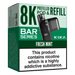 Bar Series Kika 8K Prefilled Pods