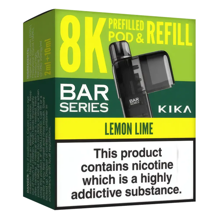 Bar Series Kika 8K Prefilled Pods