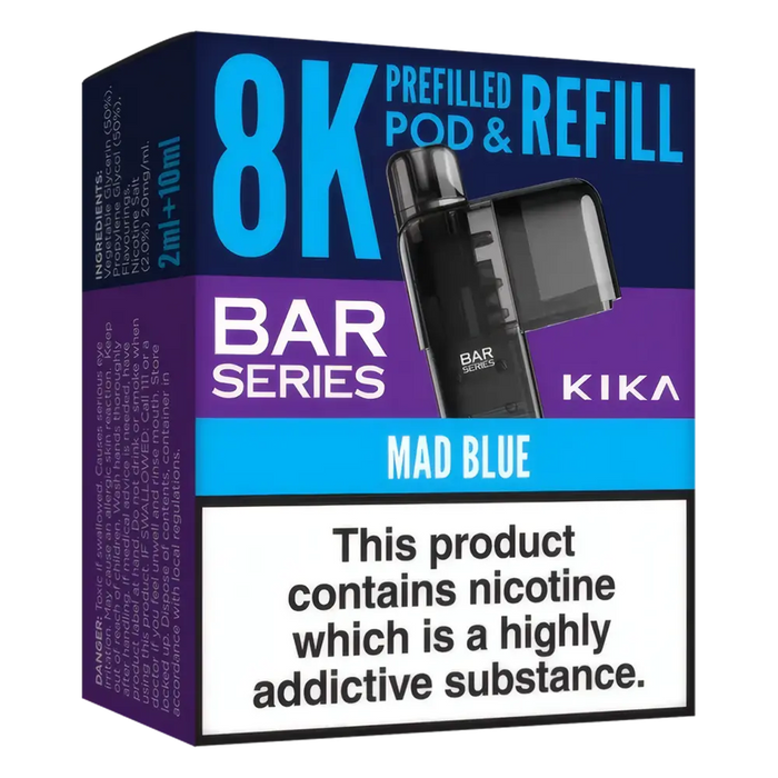 Bar Series Kika 8K Prefilled Pods