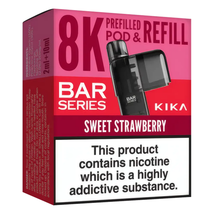 Bar Series Kika 8K Prefilled Pods