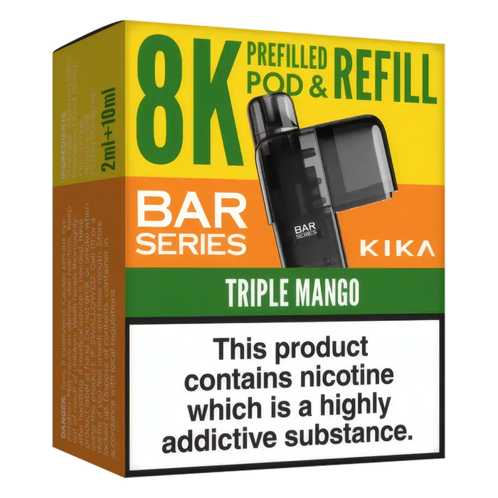 Bar Series Kika 8K Prefilled Pods
