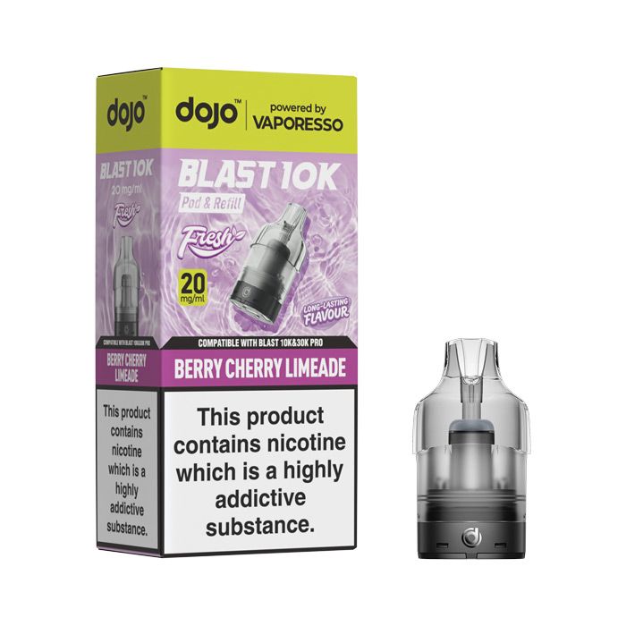 Berry Cherry Lemonade Vaporesso Dojo Blast 10K Fresh Pods