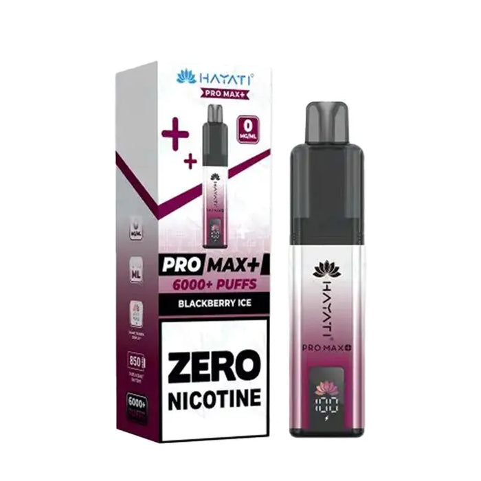 Blackberry Ice Hayati Pro Max Plus 6000 Zero Nicotine Pod Kit
