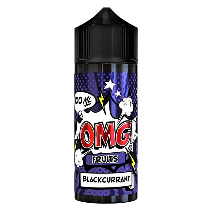 OMG Fruits Blackcurrant 100ml E-Liquid