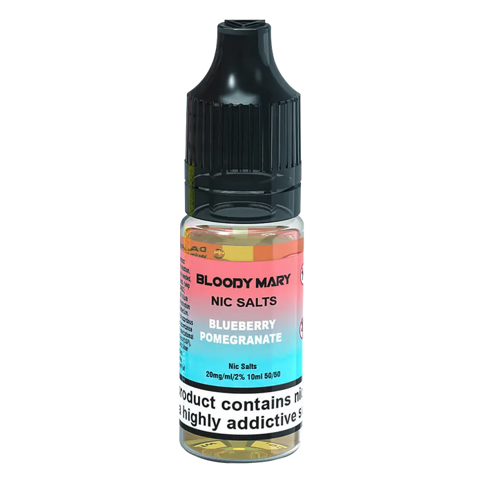 Blueberry Pomegranate Nic Salt E-Liquid 5- 11 by Bloody Mary Blueberry Pomegranate Nic Salt E-Liquid 5- 11 by Bloody Mary