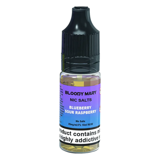 Bloody Mary Blueberry Raspberry Nic Salt Vape Juice