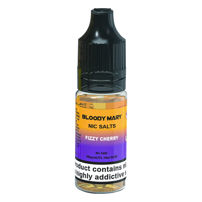 Bloody Mary Fizzy Cherry Nic Salt Vape Juice