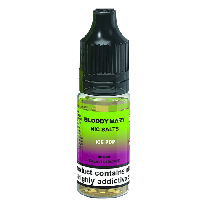 Ice Pop Nic Salt E-Liquid 5- 11 by Bloody Mary Ice Pop Nic Salt E-Liquid 5- 11 by Bloody Mary