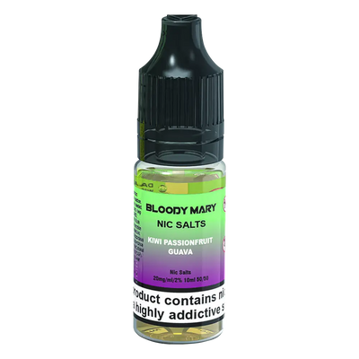 Bloody Mary Kiwi Passionfruit Guava Nic Salt Vape Juice