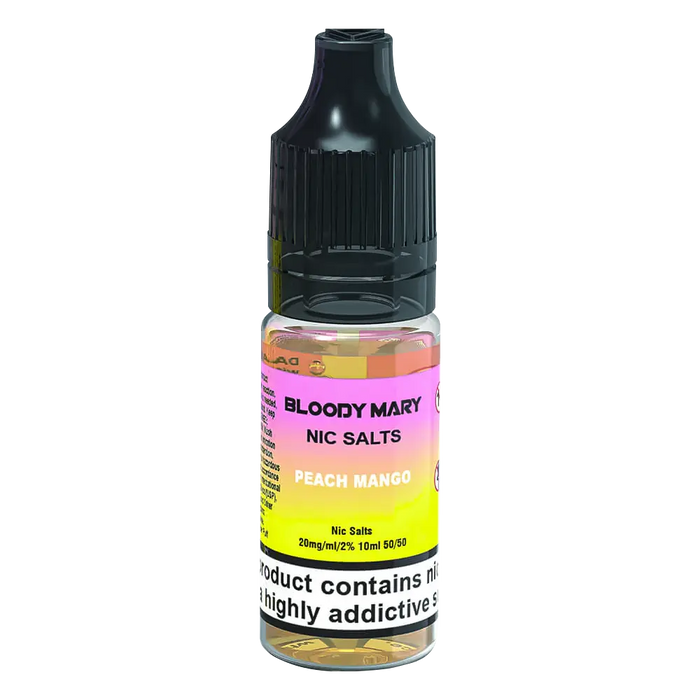 Bloody Mary Peach Mango Nic Salt Vape Juice