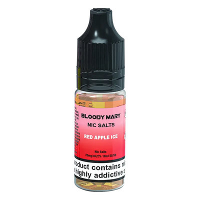 Bloody Mary Red Apple Ice Nic Salt Vape Juice