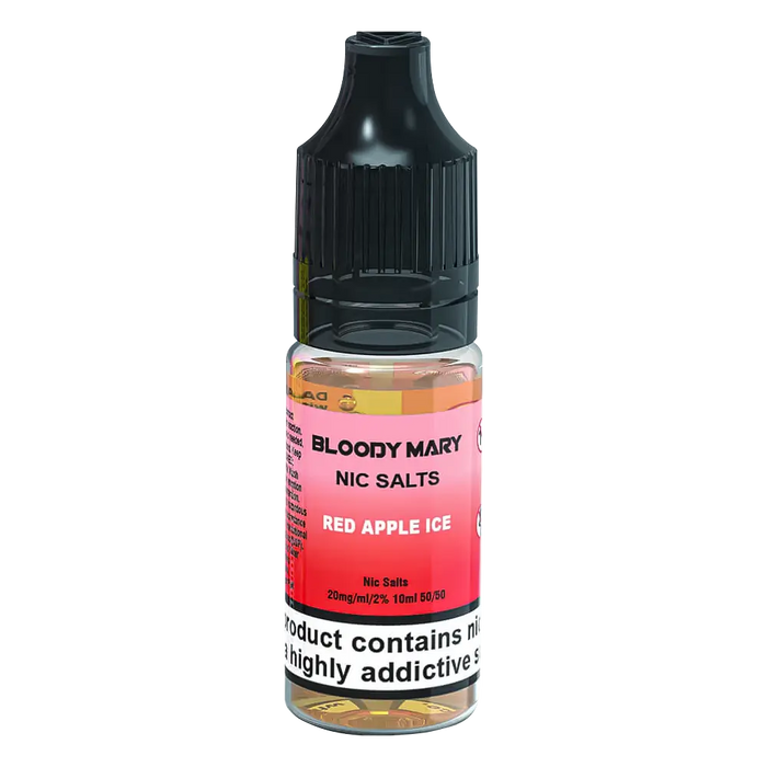 Bloody Mary Red Apple Ice Nic Salt Vape Juice