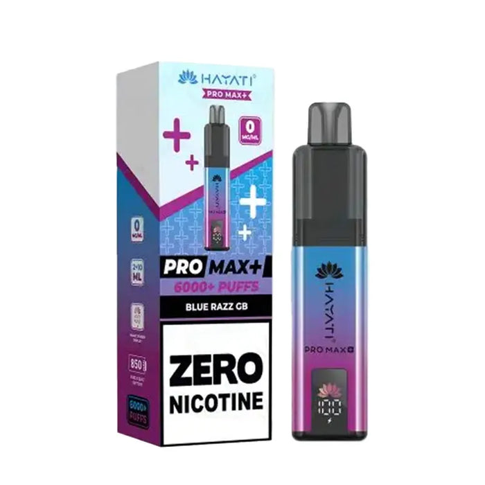 Blue Razz GB Hayati Pro Max Plus 6000 Zero Nicotine Pod Kit