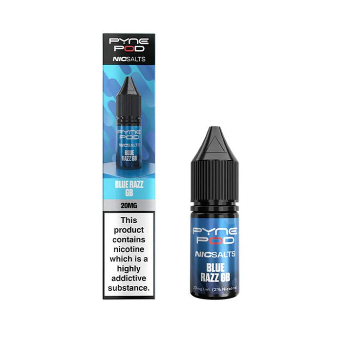 20mg Pyne Pod Blue Razz GB Nic Salt