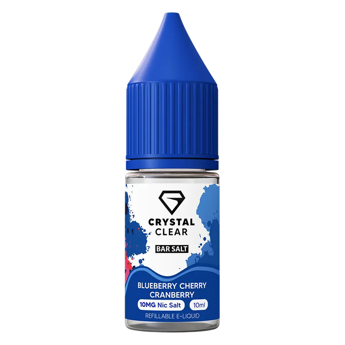 Crystal Clear Blueberry Cherry Cranberry Nic Salts Crystal Clear Blueberry Cherry Cranberry Nic Salts