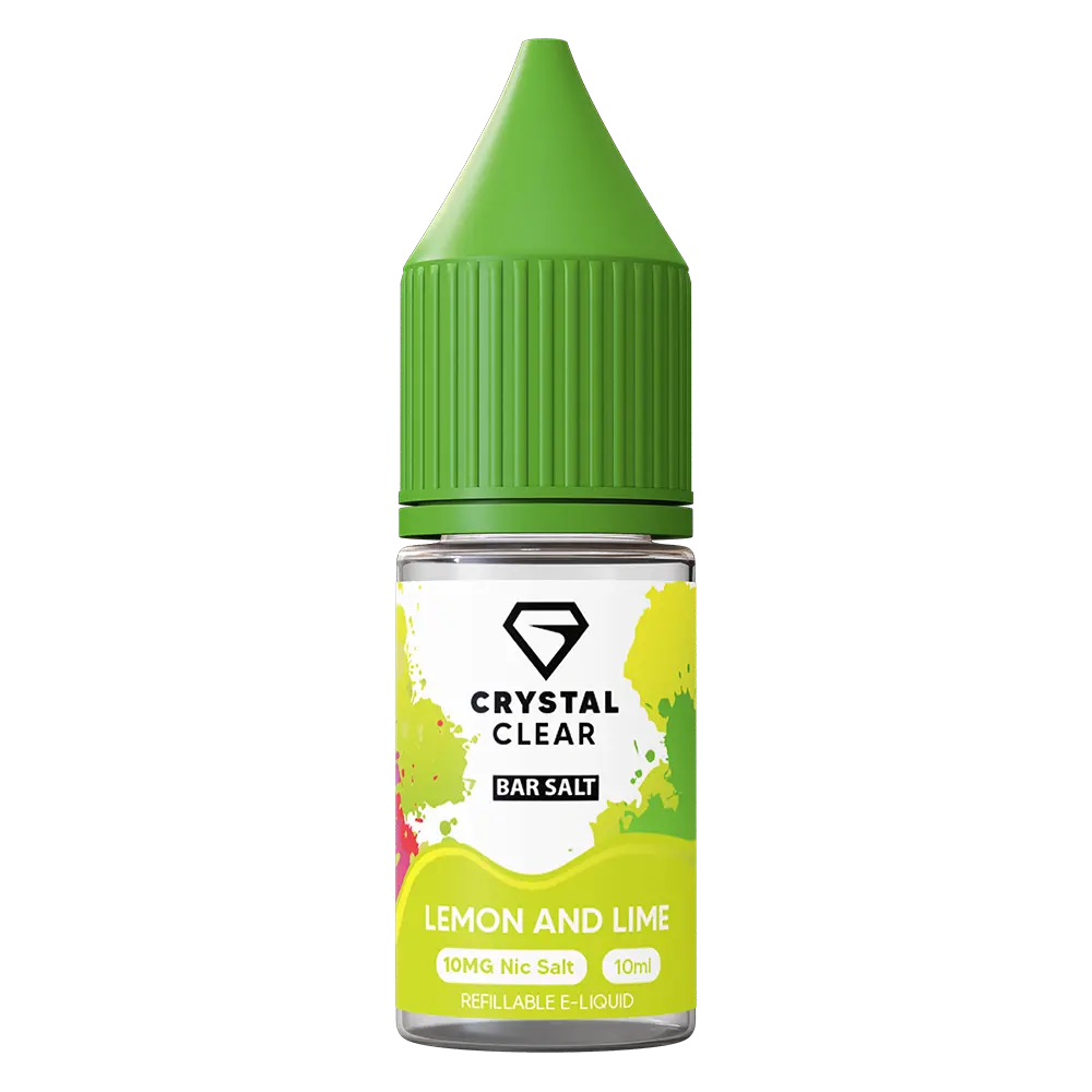 Crystal Clear Lemon & Lime  Nic Salt Vape juice 10ml