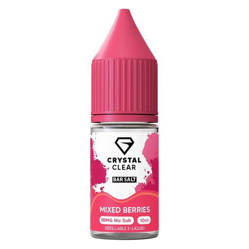 Crystal Clear Mixed Berries Nic Salt Vape juice 10ml