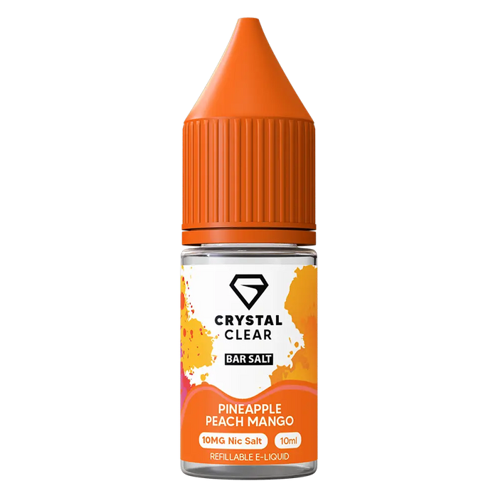 Crystal Clear Pineapple Peach Mango Nic Salt - 5 for 11 Crystal Clear Pineapple Peach Mango Nic Salt - 5 for 11