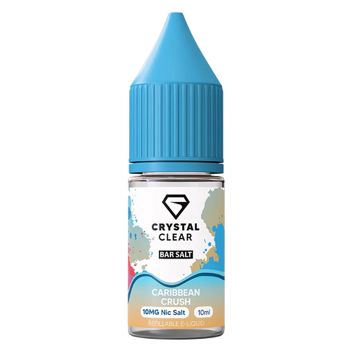 Crystal Clear Caribbean Crush  Nic Salt Vape juice 10ml