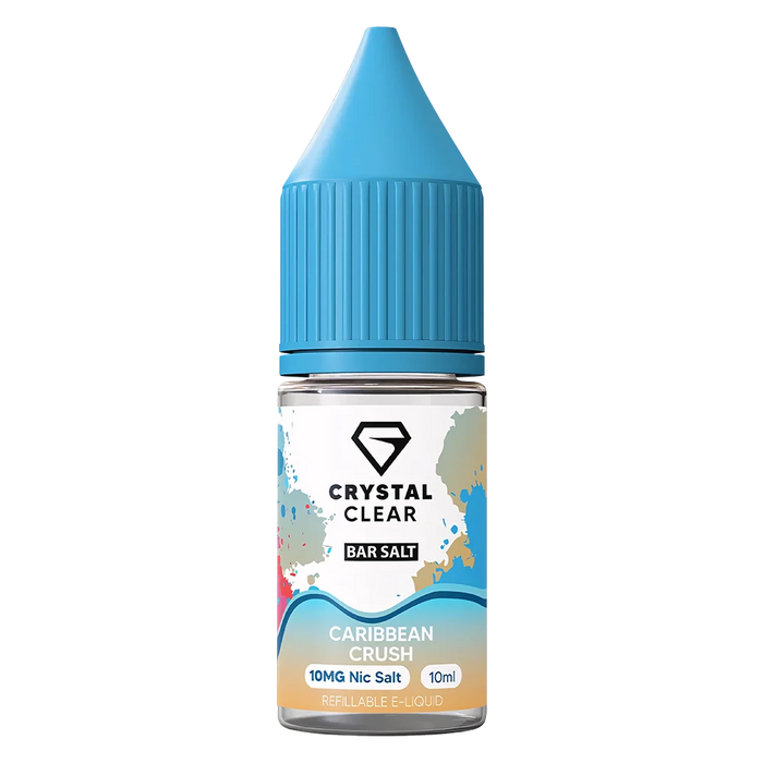 Crystal Clear Caribbean Crush Nic Salts - 5 for 11 Crystal Clear Caribbean Crush Nic Salts - 5 for 11