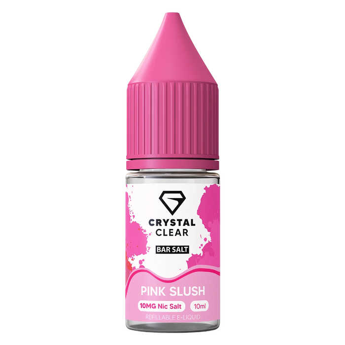 Crystal Clear Pink Slush Nic Salt Vape juice - 5 for 11 Crystal Clear Pink Slush Nic Salt Vape juice - 5 for 11