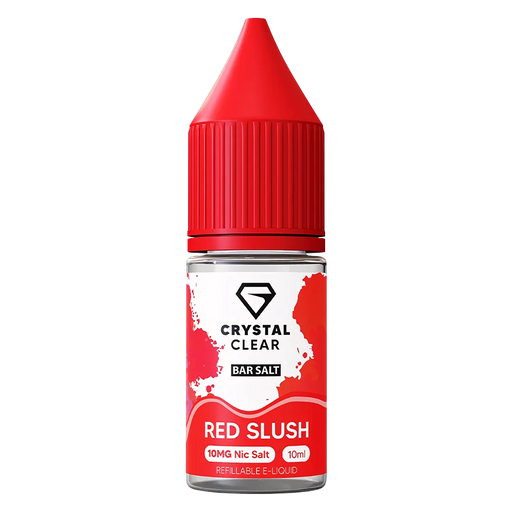 Crystal Clear Red Slush  Nic Salt Vape juice 10ml