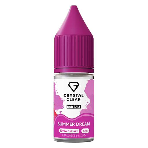Crystal Clear Bar Nic Salts (35+ Flavours) | Any 10 for 16 Crystal Clear Bar Nic Salts (35+ Flavours) | Any 10 for 16