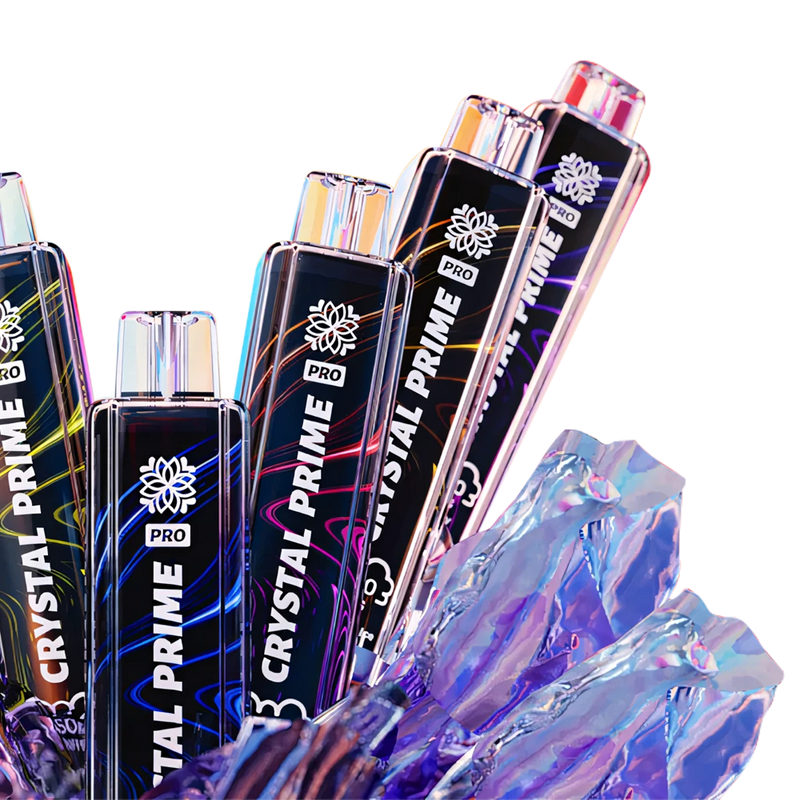 Crystal Prime Disposable Vapes - All Flavours - FROM 8 Crystal Prime Disposable Vapes - All Flavours - FROM 8
