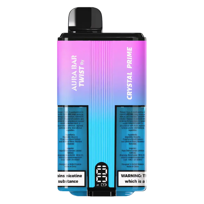 Crystal Prime Aura Bar 25K Prefilled Pod Kit