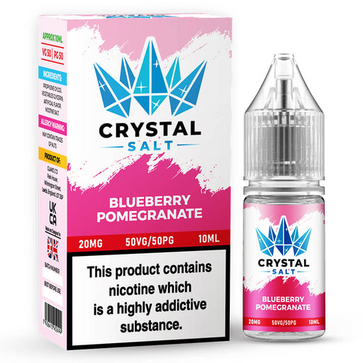 Crystal Salt Blueberry Pomegranate Nic Salt Vape Juice 10ml