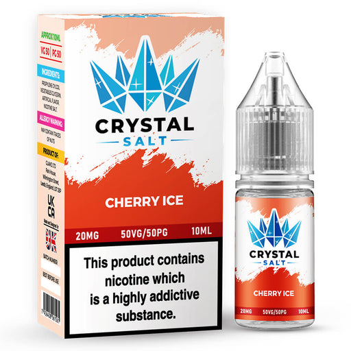 Crystal Salt Cherry Ice Nic Salt Vape Juice 10ml