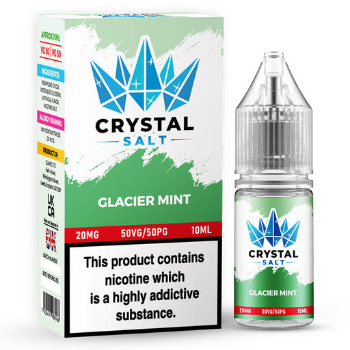 Crystal Salt Glacier Mint Nic Salt Vape Juice 10ml