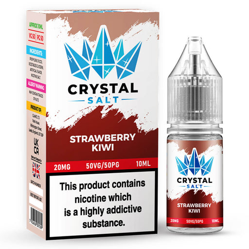 Crystal Salt Strawberry Kiwi Nic Salt Vape Juice 10ml